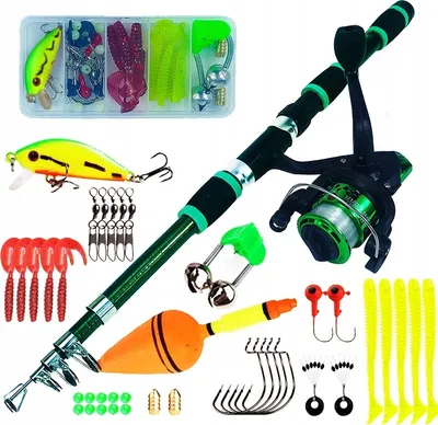 Immagine prodotto di Canna 1,8 m Set di mulinelli Set di mulinelli XXL