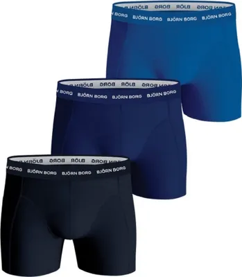 Image de Björn Borg Shorts 3 Pack SOLID ESSENTIAL SHORT Boxer