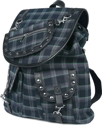 Produktbild von Banned Alternative Rucksack - Yamy Tartan Grau