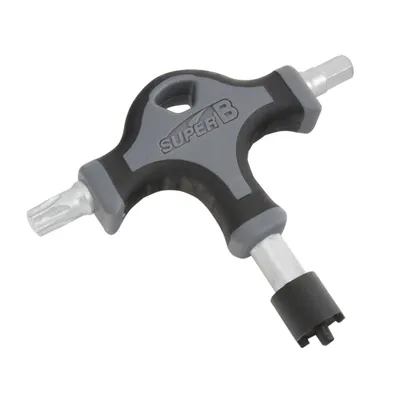Produktbild von Super B Tb-th20 Chainring Nut Wrench Werkzeug Schwarz Schwarz One Size