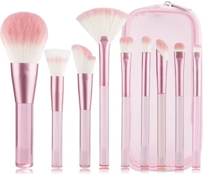Produktbild von Technique Pro Translucent Perfection Make-up Pinsel Set, 9-teilig, Rosa