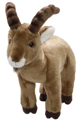 Immagine prodotto di Stambecco Carl Dick, stambecco di peluche, lungo circa 25 cm e alto circa 25 cm 3407 Peluche, peluche, animale di peluche