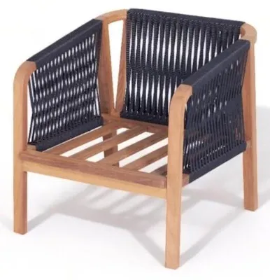 Produktbild von Stuhl Sitzmöbel Gartenmöbel Designerstuhl Holzstuhl Relaxstuhl