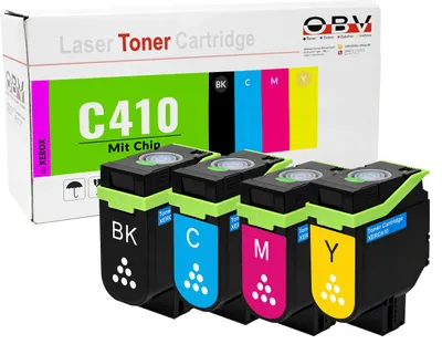 Produktbild von Xerox C410 kompatible Toner 4er Set - VersaLink C410dn C415dn C410