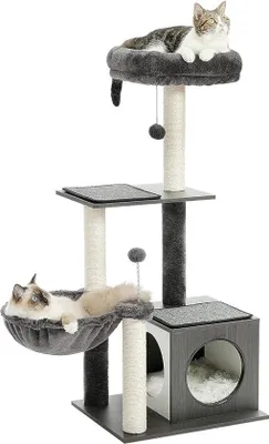 Immagine prodotto di Famanu: Albero per gatti con amaca e casetta