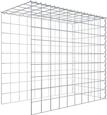 Produktbild von Anbaugabione Typ 4 100 cm x 90 cm x 50 cm (L x H x T), Maschenweite 10 cm x 10 cm, Spirale