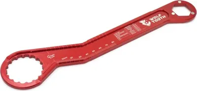Image de Wolf Tooth Cnc 25 Mm Outil de pédalier Rouge Rouge One Size