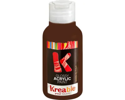 Obrázek produktu pro Akrylová barva 100 ml hnědá