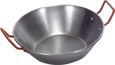 Produktbild von Famanu Paellapfanne 50 cm | Poliertes Stahl | 18 Liter