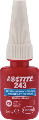 Obrázek produktu pro LOCTITE L243 Speciální lepidlo LOCTITE SCREW SECURING, lahvička 5 ml