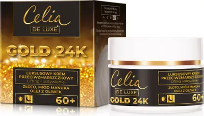Produktbild von CELIA De Luxe Gold 24K 60+ Anti-Falten-Creme für die Nacht 50ml
