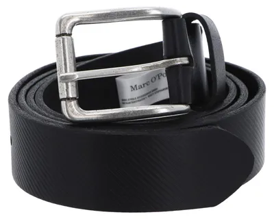 Produktbild von Marc O'Polo Leder Gürtel Sean Belt W85 Black schwarz