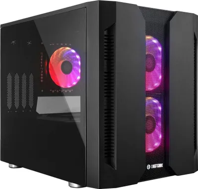 Zdjęcie produktu dla Obudowa Chieftec GM-02B-OP mATX RGB bez zasilacza z oknem