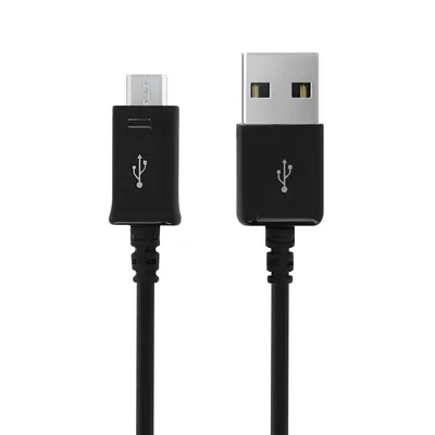 Obrázek produktu pro Samsung, nabíjecí a synchronizační kabel (USB na Micro-USB, 0,9 m), černý