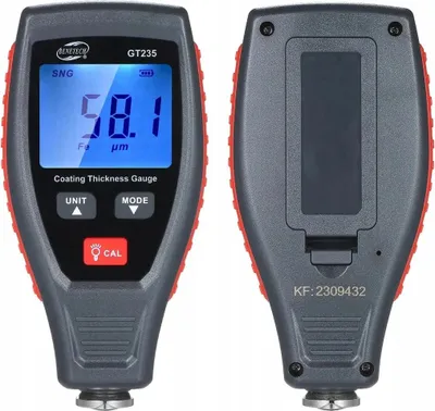 Obrázek produktu pro Přesný měřič tloušťky nátěru LCD