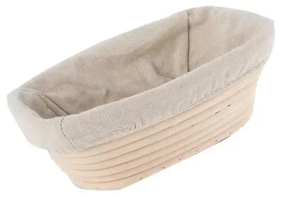 Produktbild von Ovale Brotkörbchen aus Rattan, 25 x 15 x 8 cm