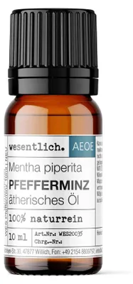 Produktbild von Pfefferminz (10ml) - naturreines, ätherisches Öl von wesentlich
