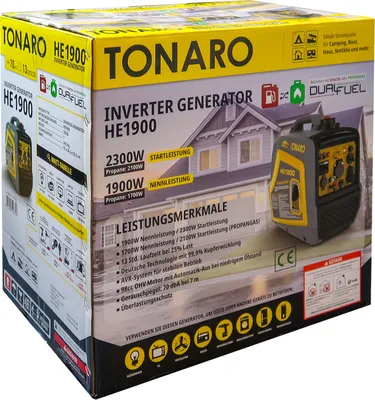 Produktbild von Tonaro, Dual Fuel Inverter HE1900 - 1.9 KW Leistung