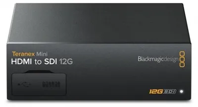 Immagine prodotto di Blackmagic Design BMD-CONVNTRM/AB/HSDI, Convertitore video attivo, Nero, Windows 10, Mac OS X 10.15 Catalina, Mac OS X 11.0 Big Sur, 720p, 1080i, 1080p, 2560p, 3840p, 7680p, NTSC, SECAM