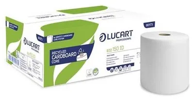 Obrázok produktu pre Papierové utierky, kotúčové, 2-vrstvové, LUCART "Eco 150 ID", biele