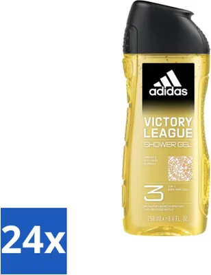 Productafbeelding van Adidas Douchegel Victory League, 250 ml - Voordeelverpakking - 24 stuks