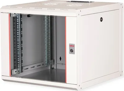 Produktbild von ROLINE 19-Zoll Wandgehäuse Pro 9 HE, 600x600 BxT grau
