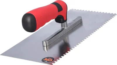 Image de STUBAI Truelle de lissage dentée série 2K inoxydable 4 mm