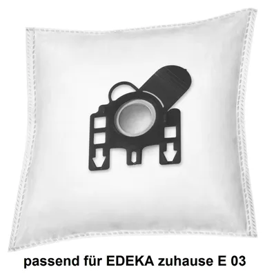 Produktbild von 5x rs-products Stausbaugerbeutel ähnlich für EDEKA zuhause E03 I E 03 Miele EcoLine Green-S5 und Miele Parquet 2200