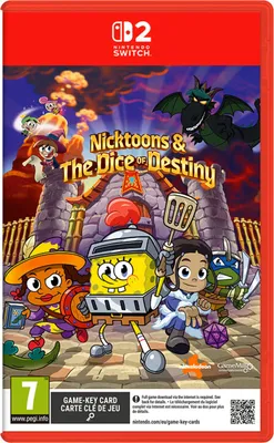Obrázek produktu pro GameMill Entertainment NickToons and the Dice of Destiny, Nintendo Switch 2, Očekáváno hodnocení