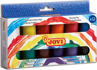 Obrázek produktu pro Jovi Premium Sada temperových barev 12 x 15 ml