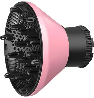 Obrázok produktu pre Rozdeľovač vlasov 6,0–8,0 cm, červený nástavec na fén