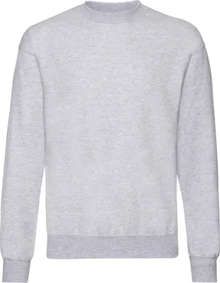 Produktbild von Fruit of the Loom - "Classic 80/20" Sweatshirt für Herren RW7886 (S) (Grau meliert)