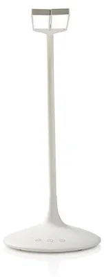 Obrázek produktu pro Nedis LED stolní lampa - Stmívatelná - 280 lm - Dobíjecí - Dotyková funkce - Bílá