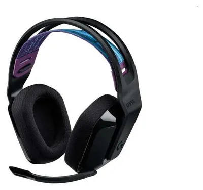 Produktbild von Logitech G G535 LIGHTSPEED Wireless Gaming Headset - Headset - In-Ear - LIGHTSPEED - kabellos - schwarz