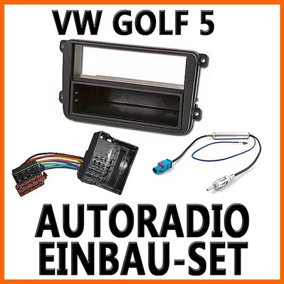 Produktbild von VW Golf 5 , Jetta, Plus - Unviersal DIN Autoradio Einbauset