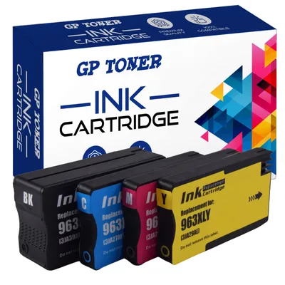 Zdjęcie produktu dla 4x Tusze do HP 963XL OfficeJet Pro 9010 9012 9013 9020 9021 9022 9023 9025