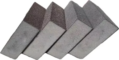 Produktbild von Schleifschwamm, 60, 80, 120, 220, grob, mittelfeine Körnung, Schleifklotz für Trockenbau, Metall, Schleifpapierschwamm, Schleifblöcke für Holz, 4 Stück