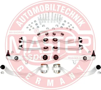 Immagine prodotto di MS 36790/3-SET-MS Set di bracci di controllo, set di bracci trasversali per l'asse anteriore di AUDI A4 B5 (8D2)