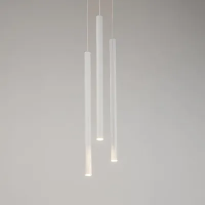 Immagine prodotto di Lampada a sospensione Sopel bianca 3xG9x3W in metallo, dimensioni: 100x16x16 cm, IP20, Sigma Lighting