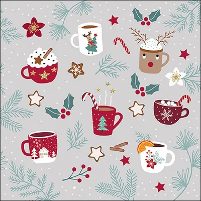 Produktbild von Weihnachten – Servietten Lunch – Napkin Lunch – Format: 33 x 33 cm –