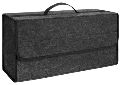 Produktbild von Kofferraumorganizer Kofferraumtasche Kofferraumbox - Faltbar - Filz - 50 x 17 x 24 cm - Mit Deckel