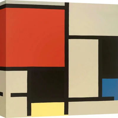 Zdjęcie produktu dla Wydruki na płótnie - Piet Mondrian - Kompozycja, 1921 - 70 x 70 cm