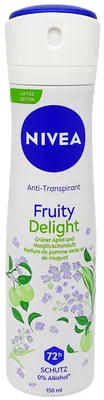 Produktbild von Nivea Deodorant FRUITY DELIGHT 150ml mit Grüner Apfel + Maiglöckchenduft