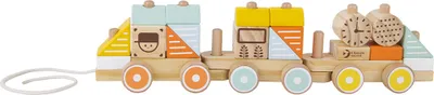 Image de Jouet en bois pour enfants Classic World - Train à tirer