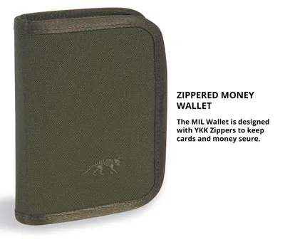Zdjęcie produktu dla Portfel TT Mil Wallet olive II