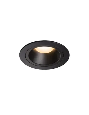 Produktbild von SLV 1003871 NUMINOS DL M LED Einbauspot Strahler schwarz 3000K 55°