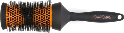 Produktbild von Denman Large Thermo Ceramic Hourglass Hot Curl Brush DHH4H for Blow-Drying, Straightening, Defined Curls, Volume & Root-Lift - Orange