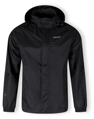 Image de Manteau de pluie Minoti avec capuche, noir, taille XL, pour hommes