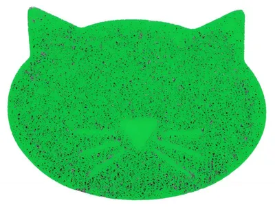 Produktbild von Nuxie Fressmatte für Haustiere, 43 x 38 cm, grün