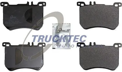 Produktbild von TRUCKTEC AUTOMOTIVE Bremsbeläge Satz Hinten Bremsklötze passend für MERCEDES-BENZ CLK (C209) 02.35.562
